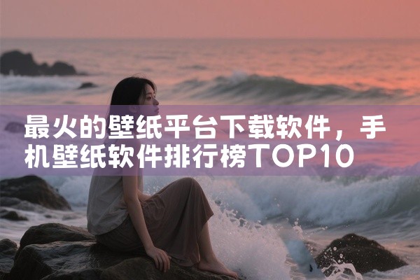 最火的壁纸平台下载软件